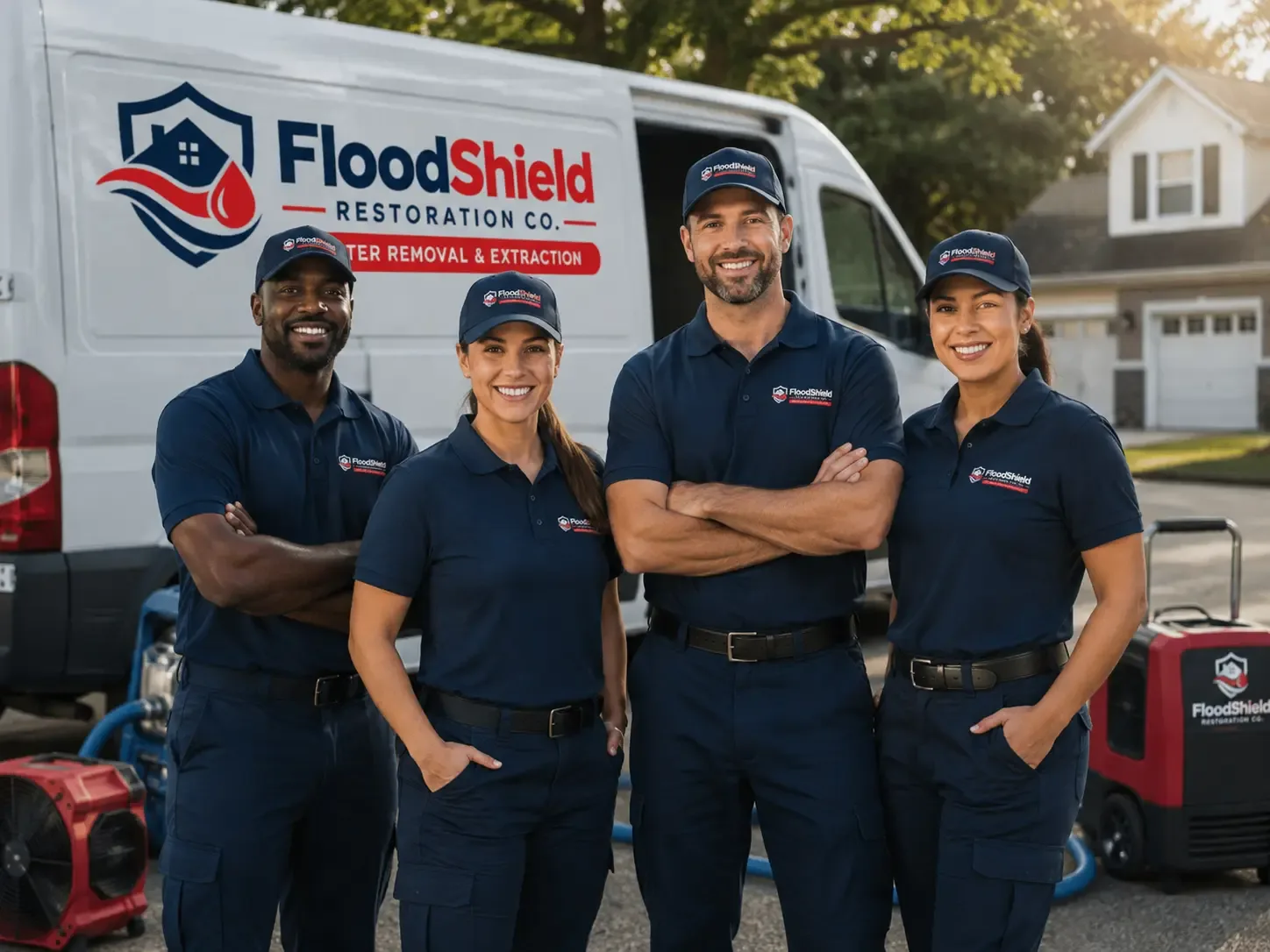 Flood Damage Restoration company in Lequire, OK